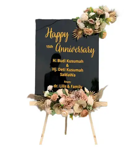 Papan Bunga Akrilik Wira Bangun